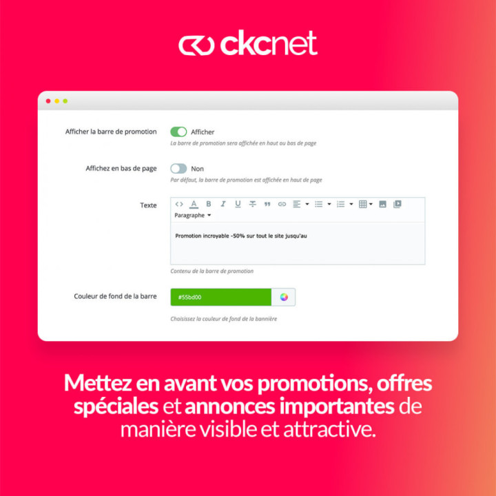 PromoBanner: Banner Promocional Personalizable